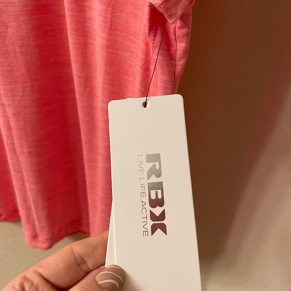 NWT- RBX Pink athletic top, L - Picture 6 of 7